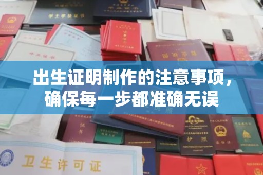 临县出生证明制作的注意事项，确保每一步都准确无误