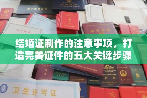 临县结婚证制作的注意事项，打造完美证件的五大关键步骤