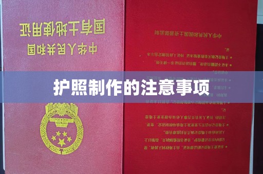 临县护照制作的注意事项