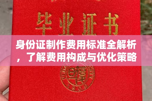 临县身份证制作费用标准全解析，了解费用构成与优化策略