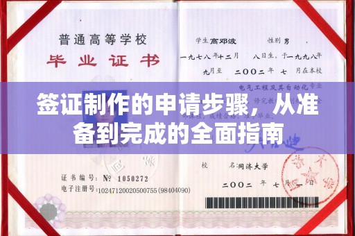 临县签证制作的申请步骤，从准备到完成的全面指南